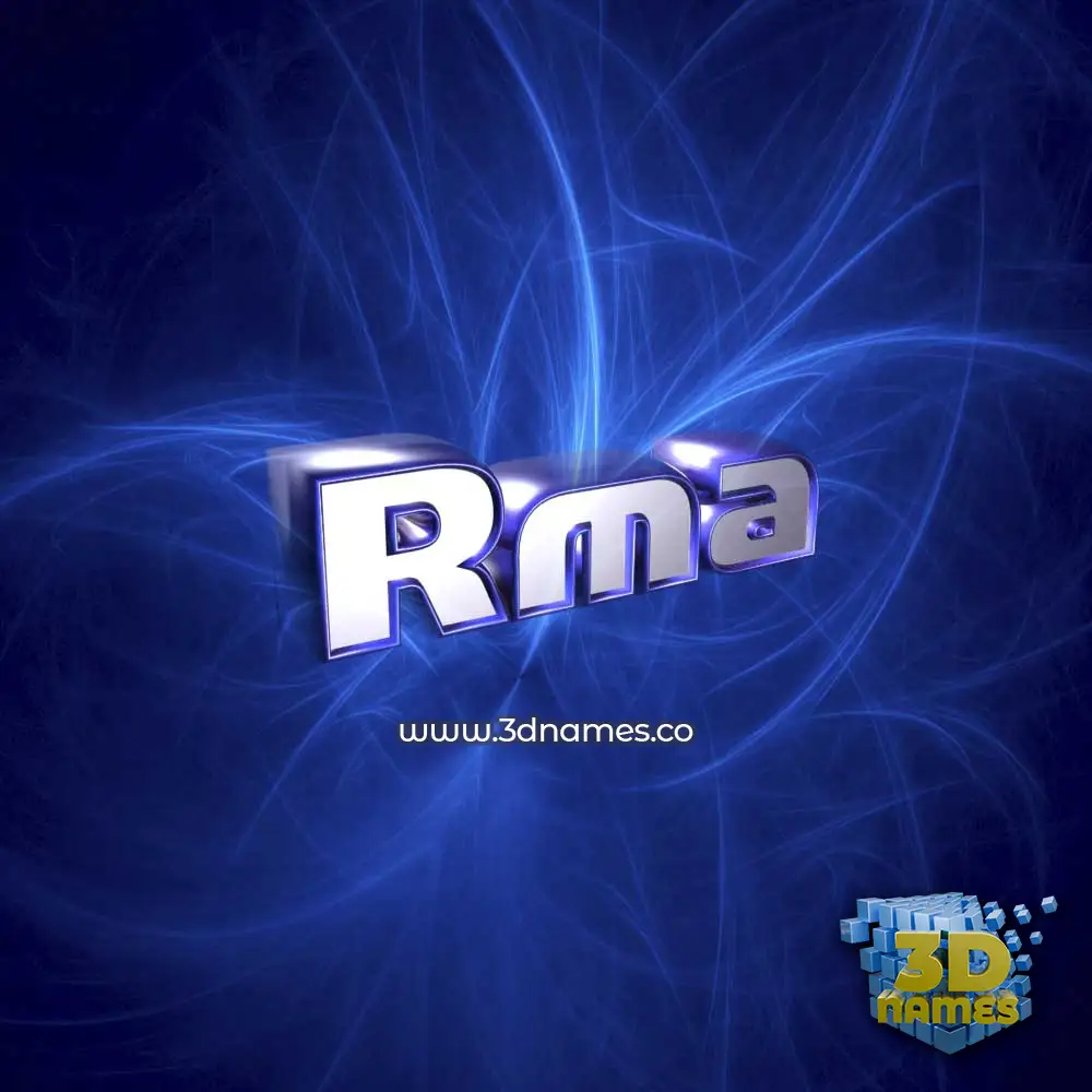 rma in Plasma style - 3D name wallpaper