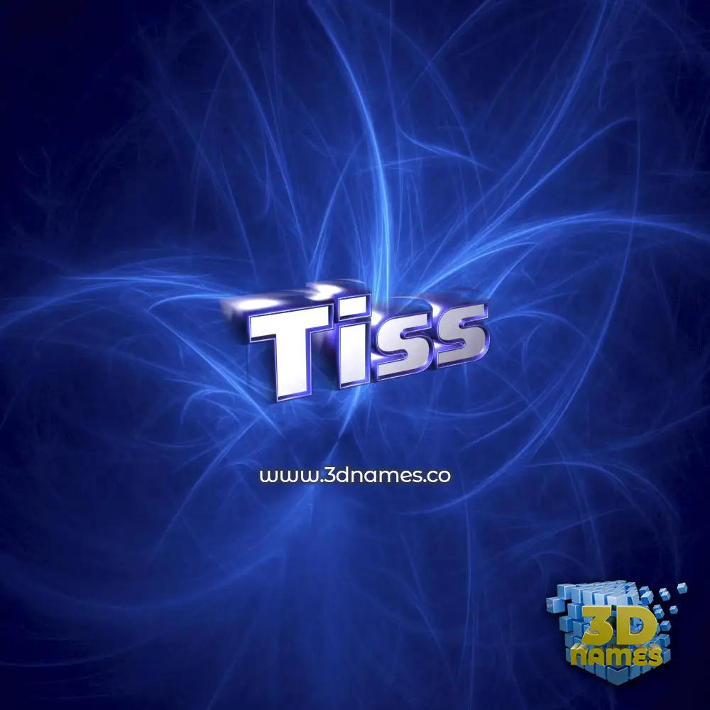 tiss in Plasma style - 3D name wallpaper
