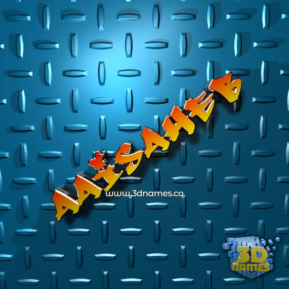 aaisaheb in Grid Style style - 3D name wallpaper