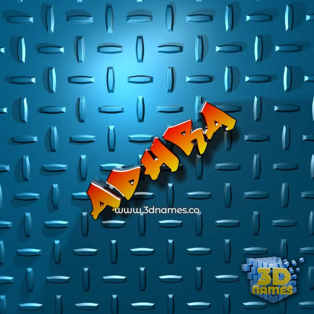 adhra in Grid Style style - 3D name wallpaper