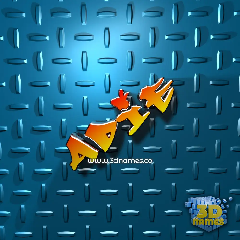 adie in Grid Style style - 3D name wallpaper