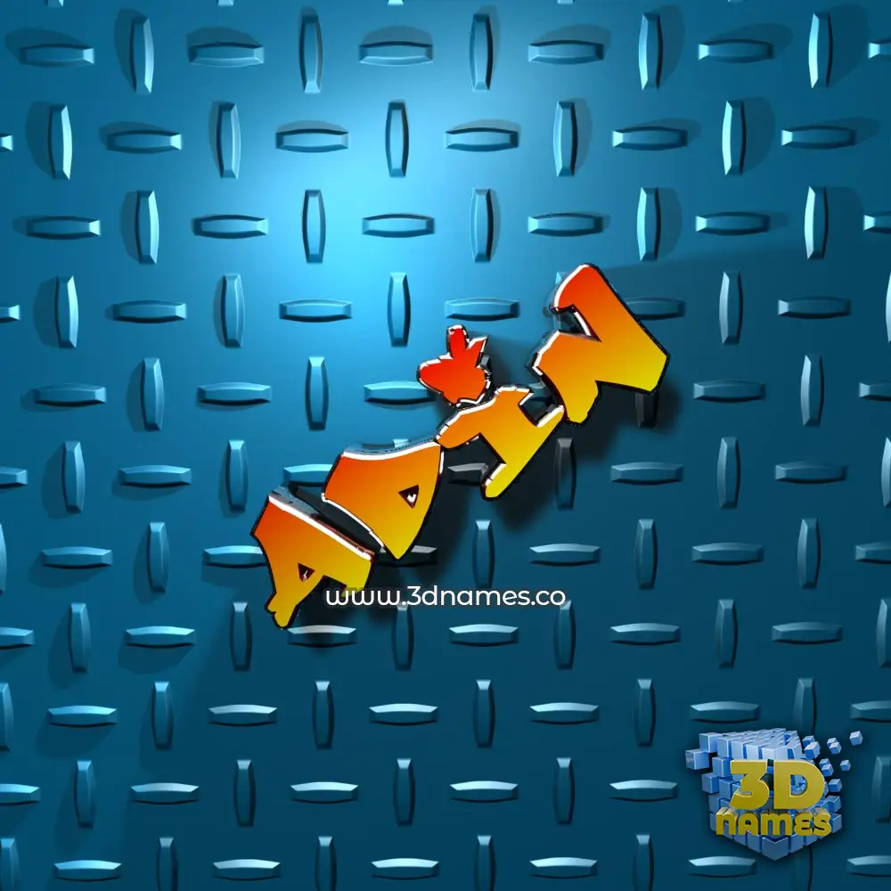adin in Grid Style style - 3D name wallpaper