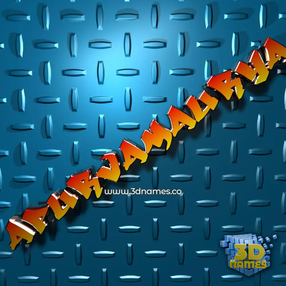 apurvamaurya in Grid Style style - 3D name wallpaper