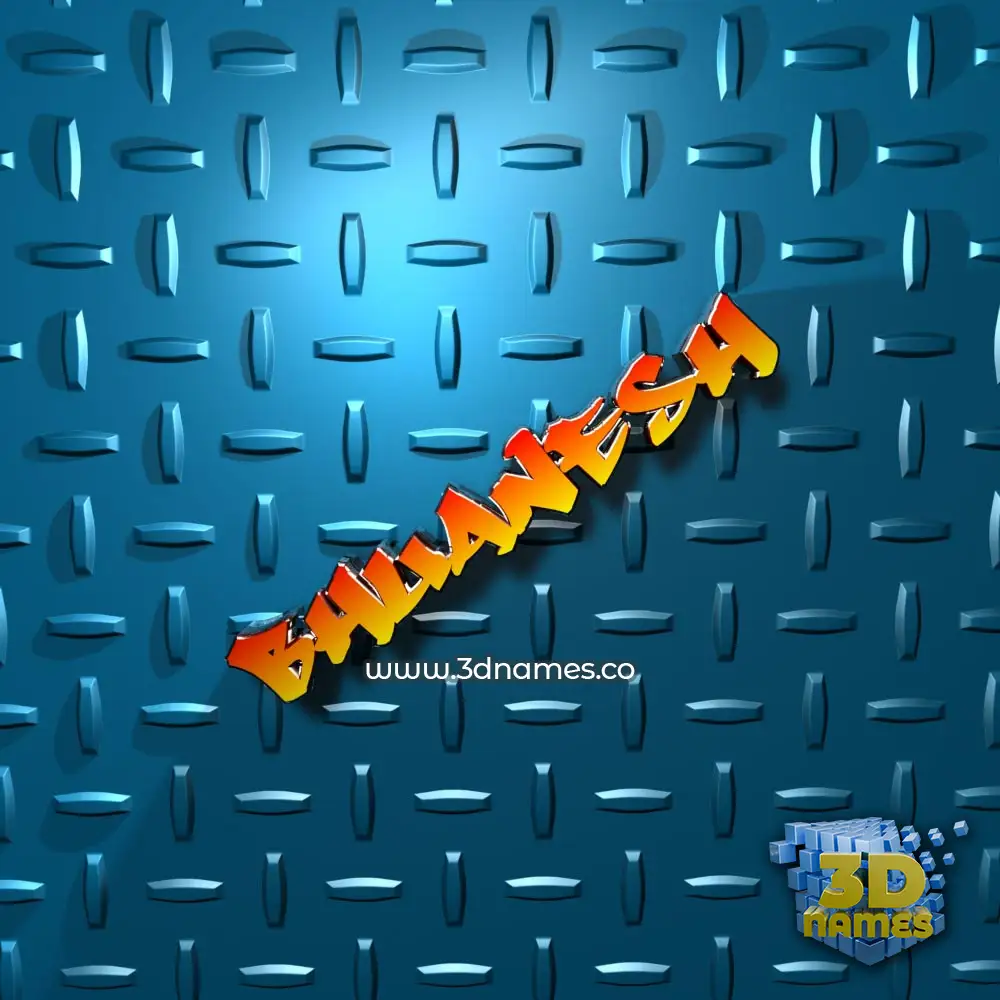 bhuanesh in Grid Style style - 3D name wallpaper