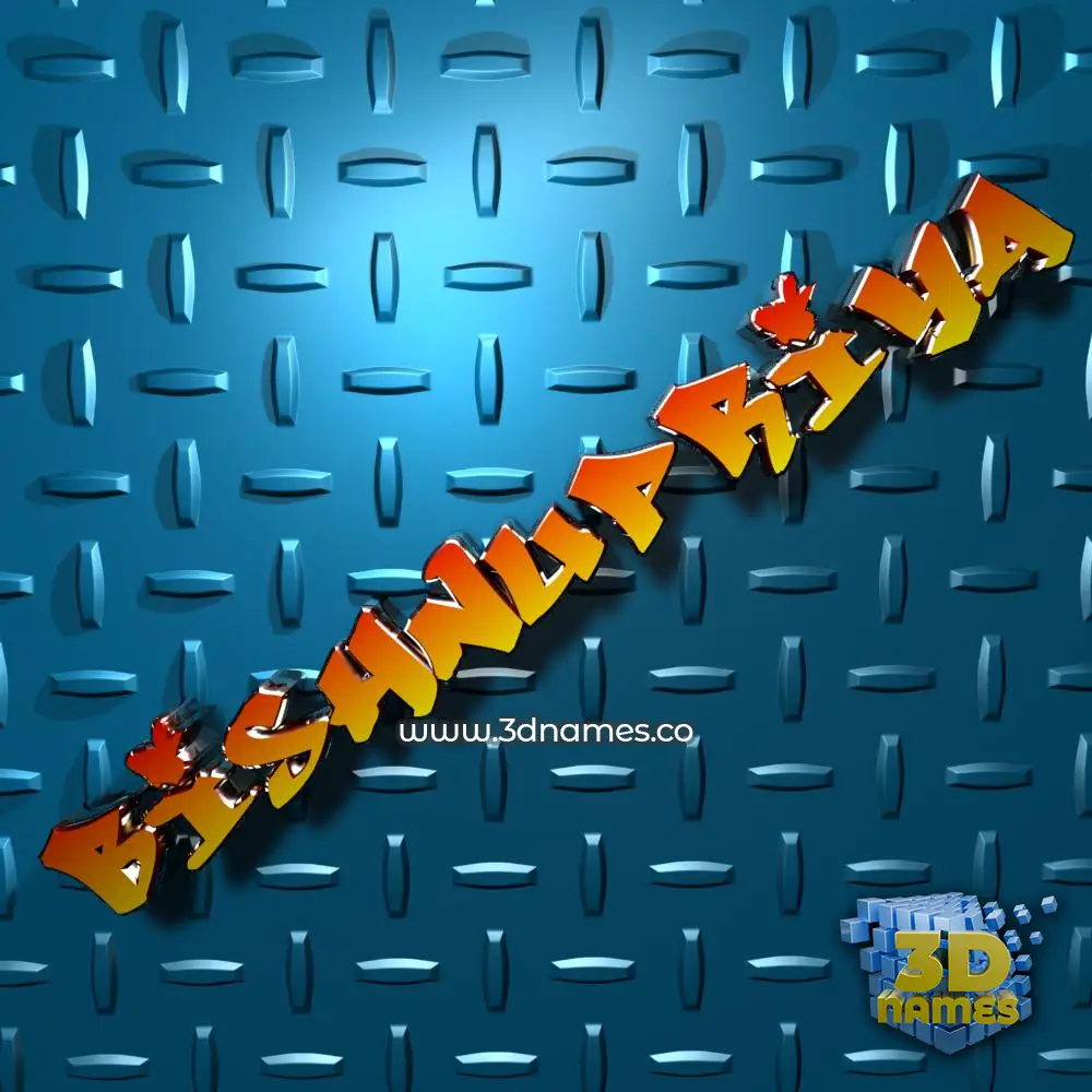 bishnupriya in Grid Style style - 3D name wallpaper