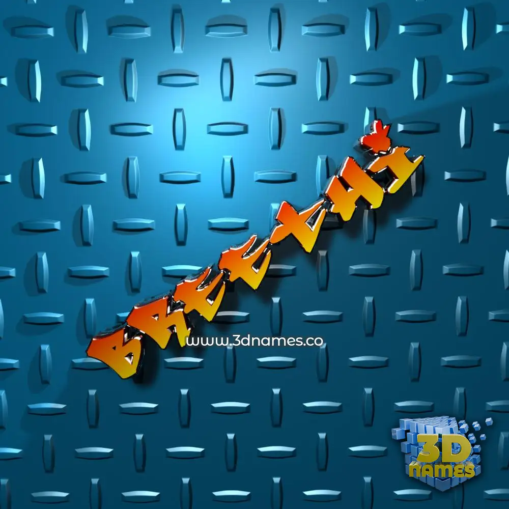 breethi in Grid Style style - 3D name wallpaper