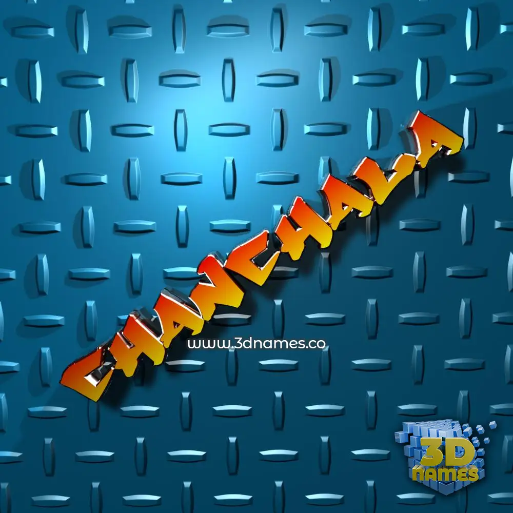chanchala in Grid Style style - 3D name wallpaper
