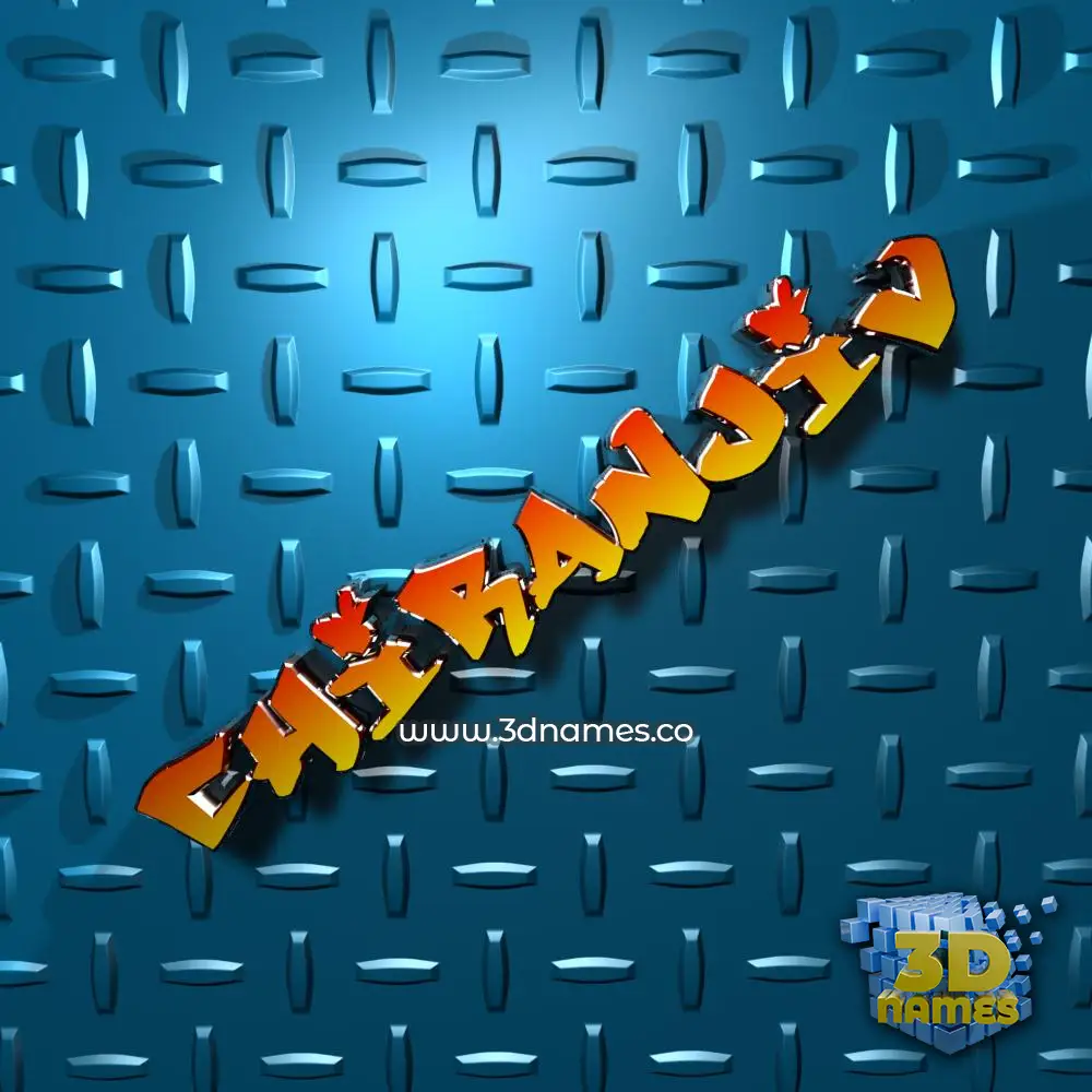 chiranjiv in Grid Style style - 3D name wallpaper