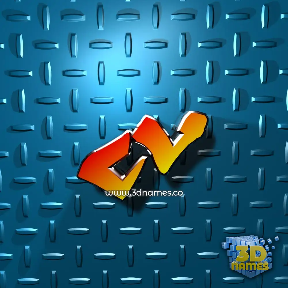 cl in Grid Style style - 3D name wallpaper