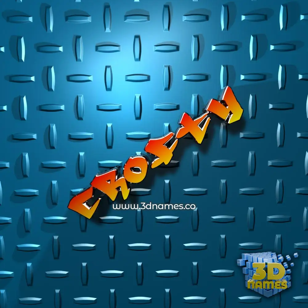 crofty in Grid Style style - 3D name wallpaper