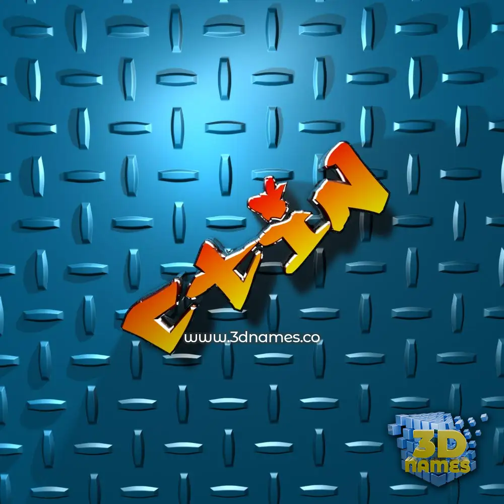 ctin in Grid Style style - 3D name wallpaper