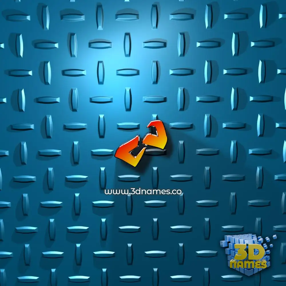 cv in Grid Style style - 3D name wallpaper