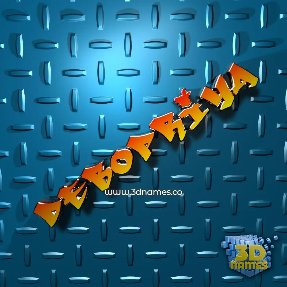 debopriya in Grid Style style - 3D name wallpaper