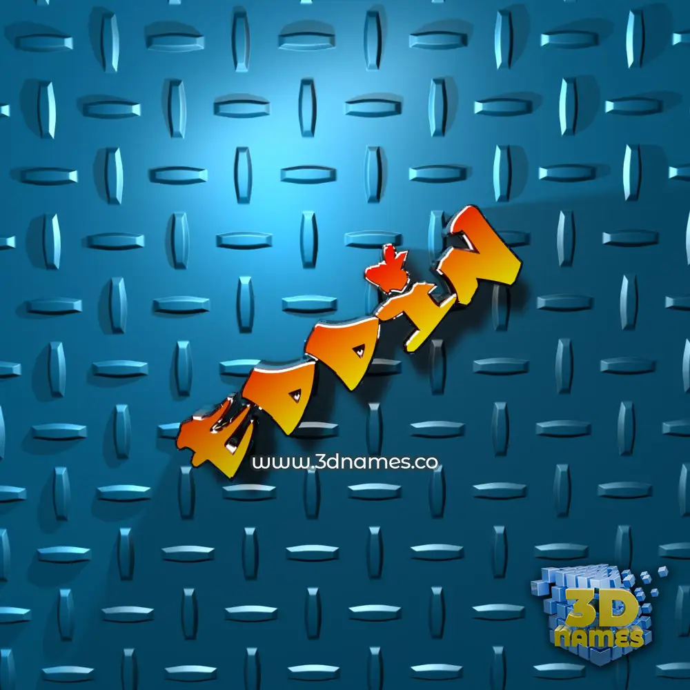 eddin in Grid Style style - 3D name wallpaper