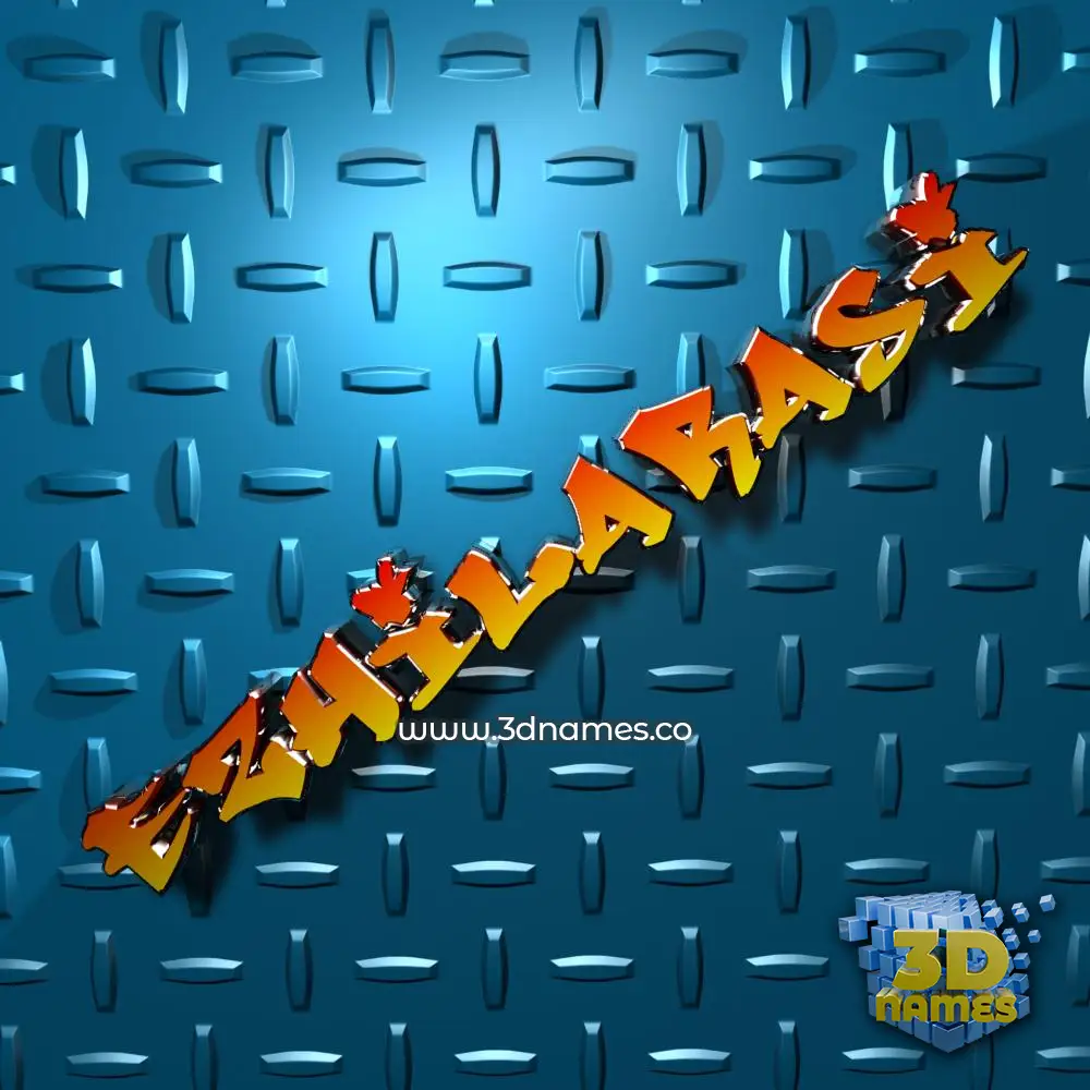 ezhilarasi in Grid Style style - 3D name wallpaper
