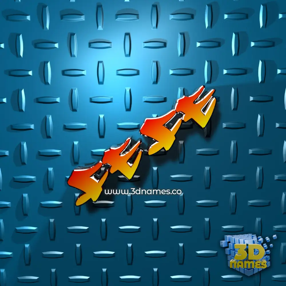 fefe in Grid Style style - 3D name wallpaper