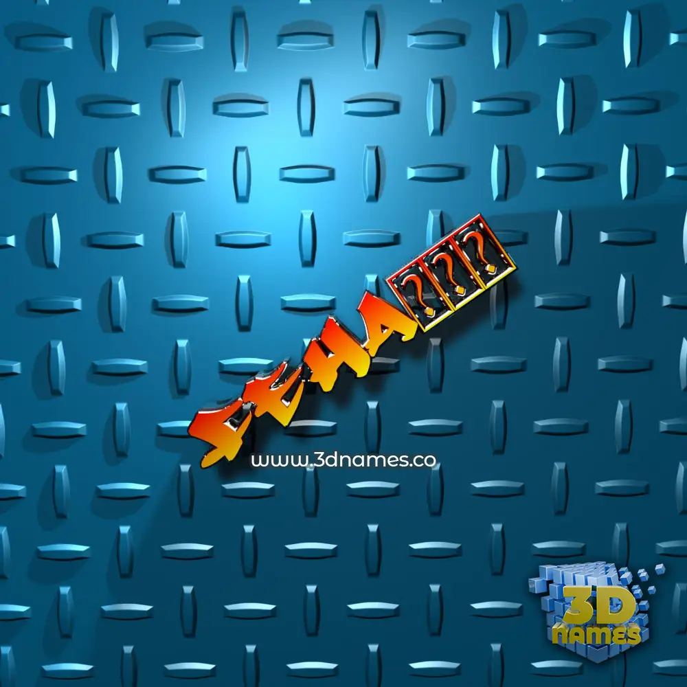 feha100 in Grid Style style - 3D name wallpaper