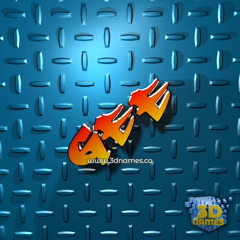 gee in Grid Style style - 3D name wallpaper