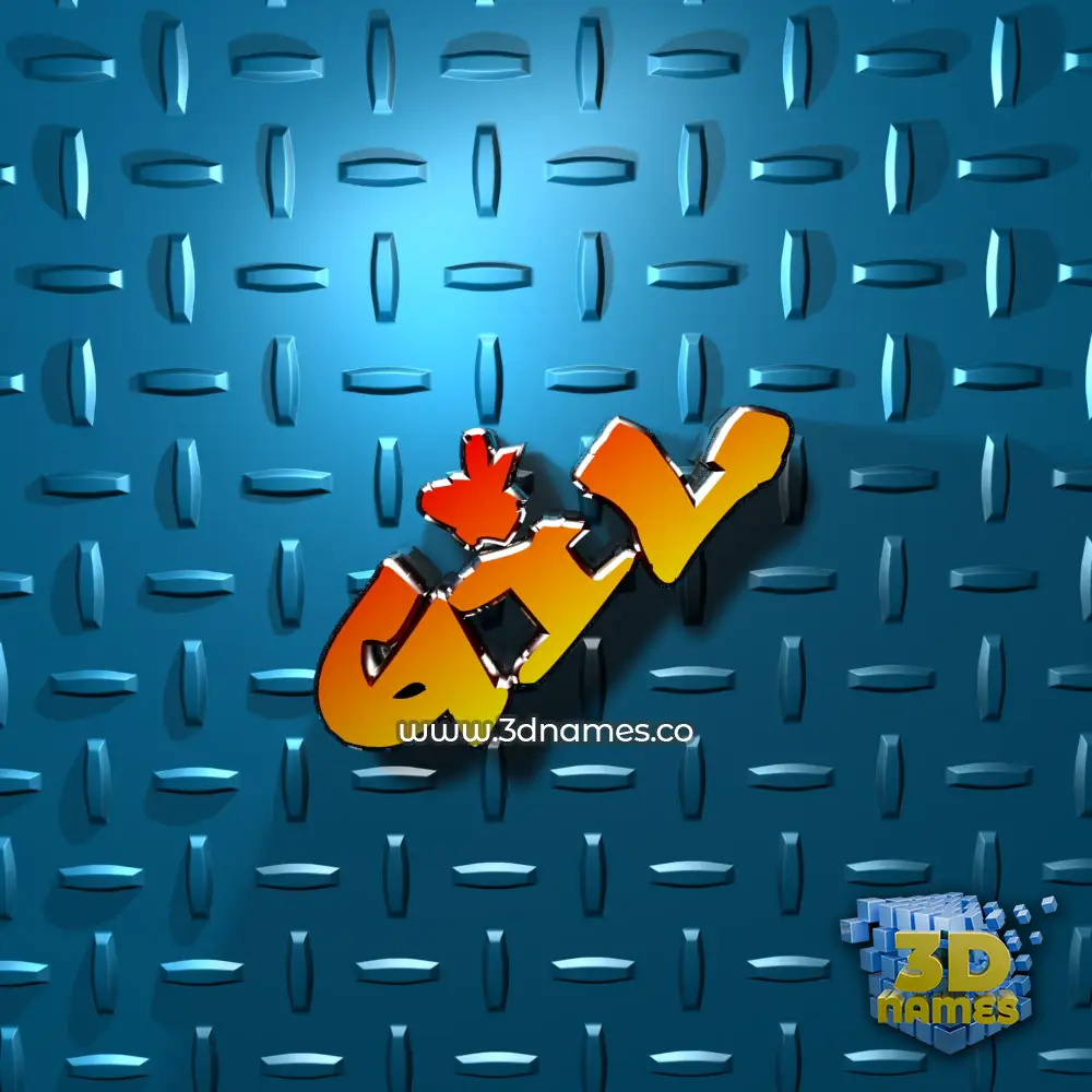 gil in Grid Style style - 3D name wallpaper