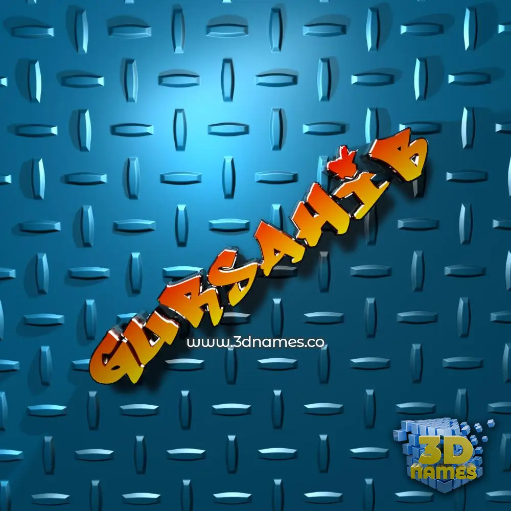 gursahib in Grid Style style - 3D name wallpaper