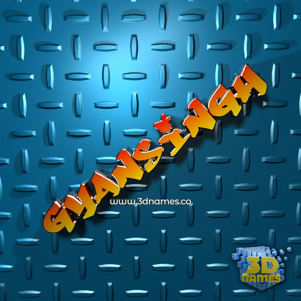 gyansingh in Grid Style style - 3D name wallpaper