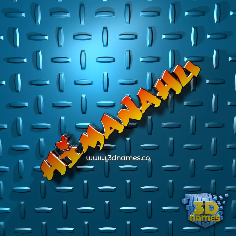 himanahu in Grid Style style - 3D name wallpaper