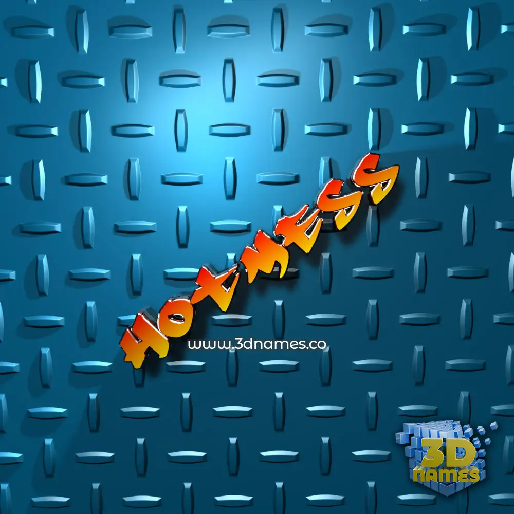 hotmess in Grid Style style - 3D name wallpaper