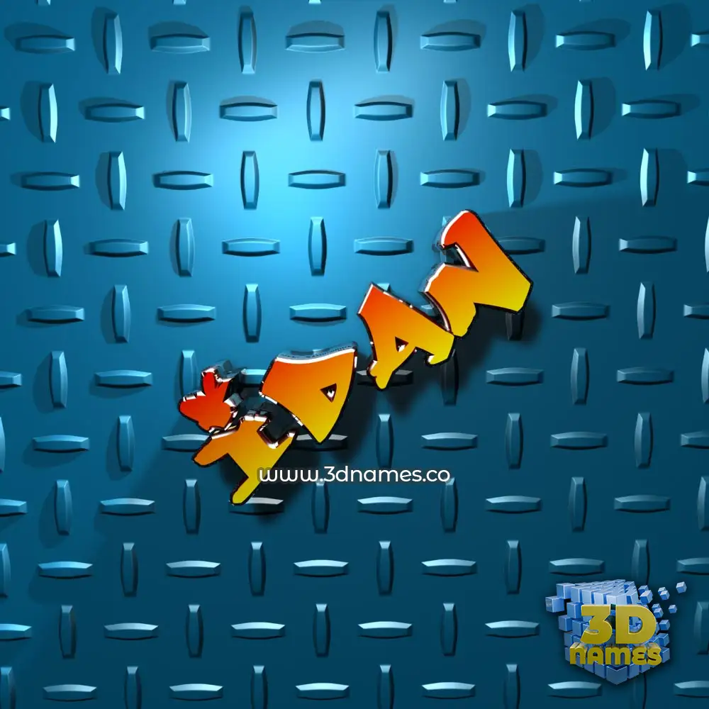 idan in Grid Style style - 3D name wallpaper