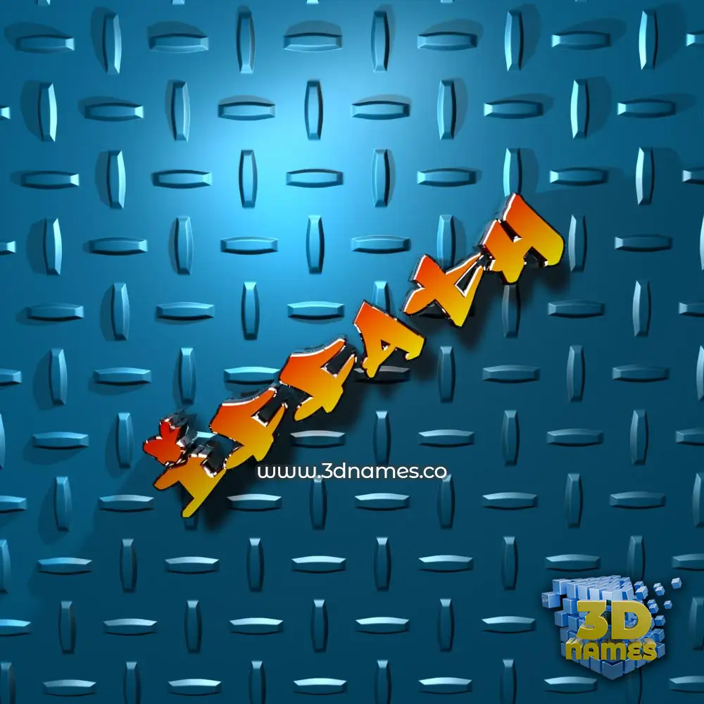 iffath in Grid Style style - 3D name wallpaper