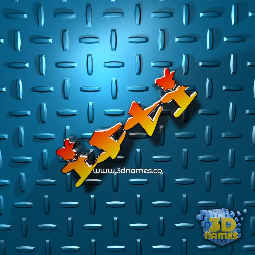 ifti in Grid Style style - 3D name wallpaper