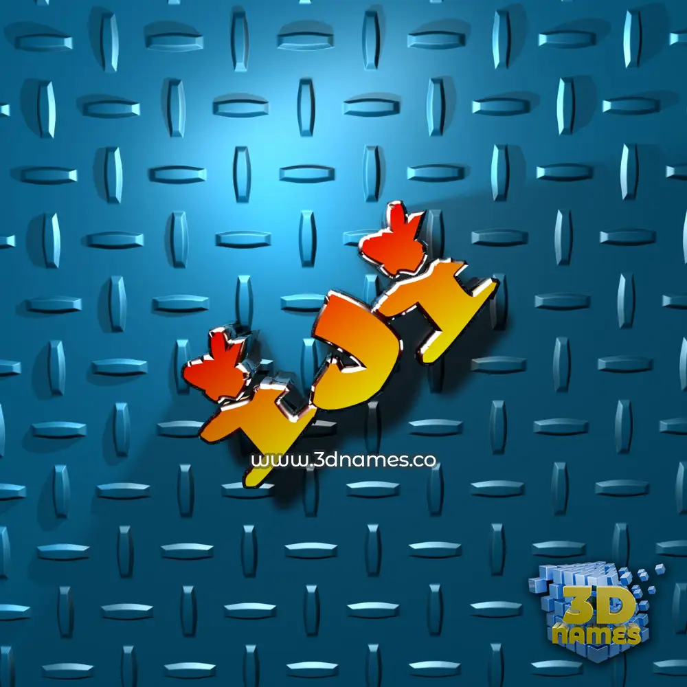 iji in Grid Style style - 3D name wallpaper
