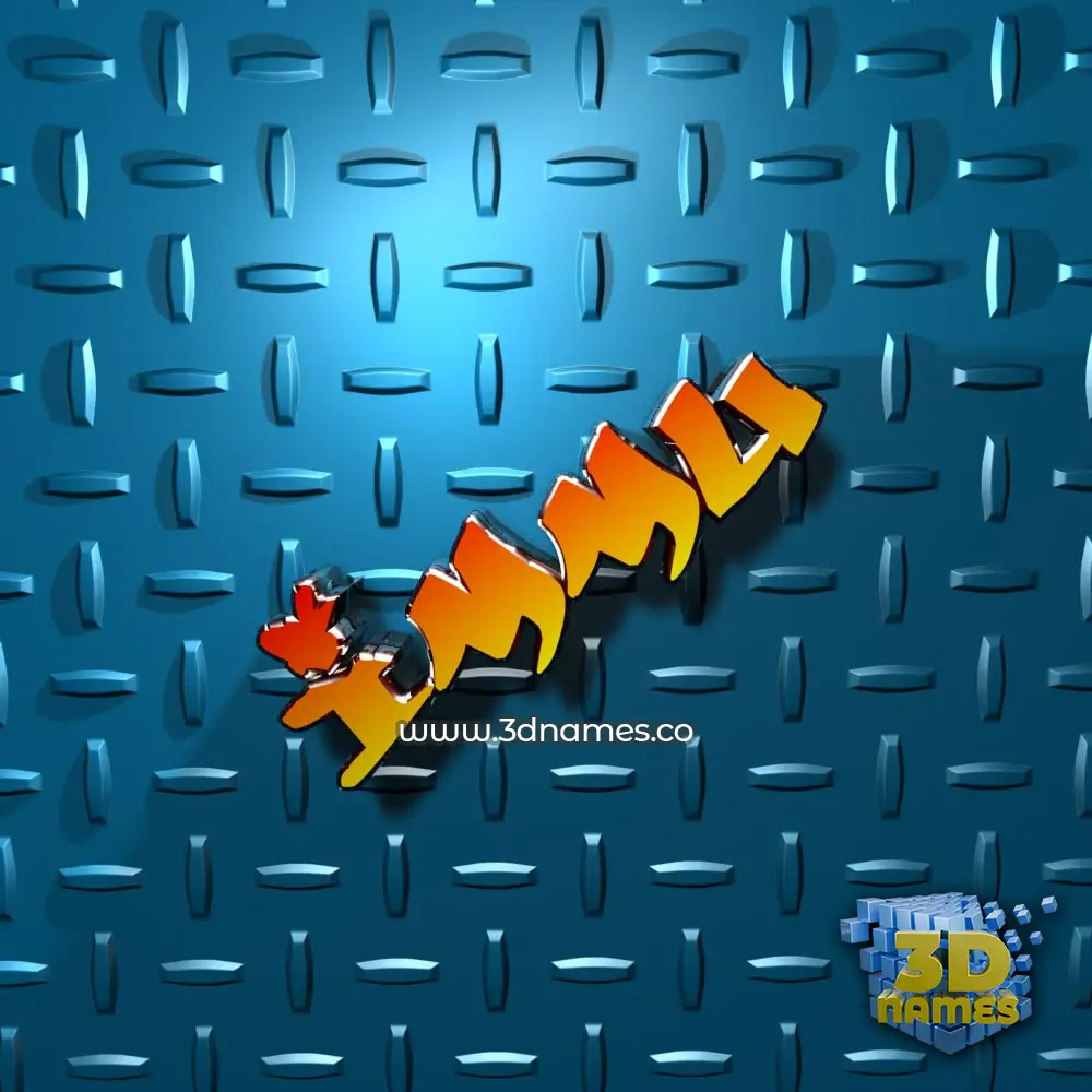 immu in Grid Style style - 3D name wallpaper
