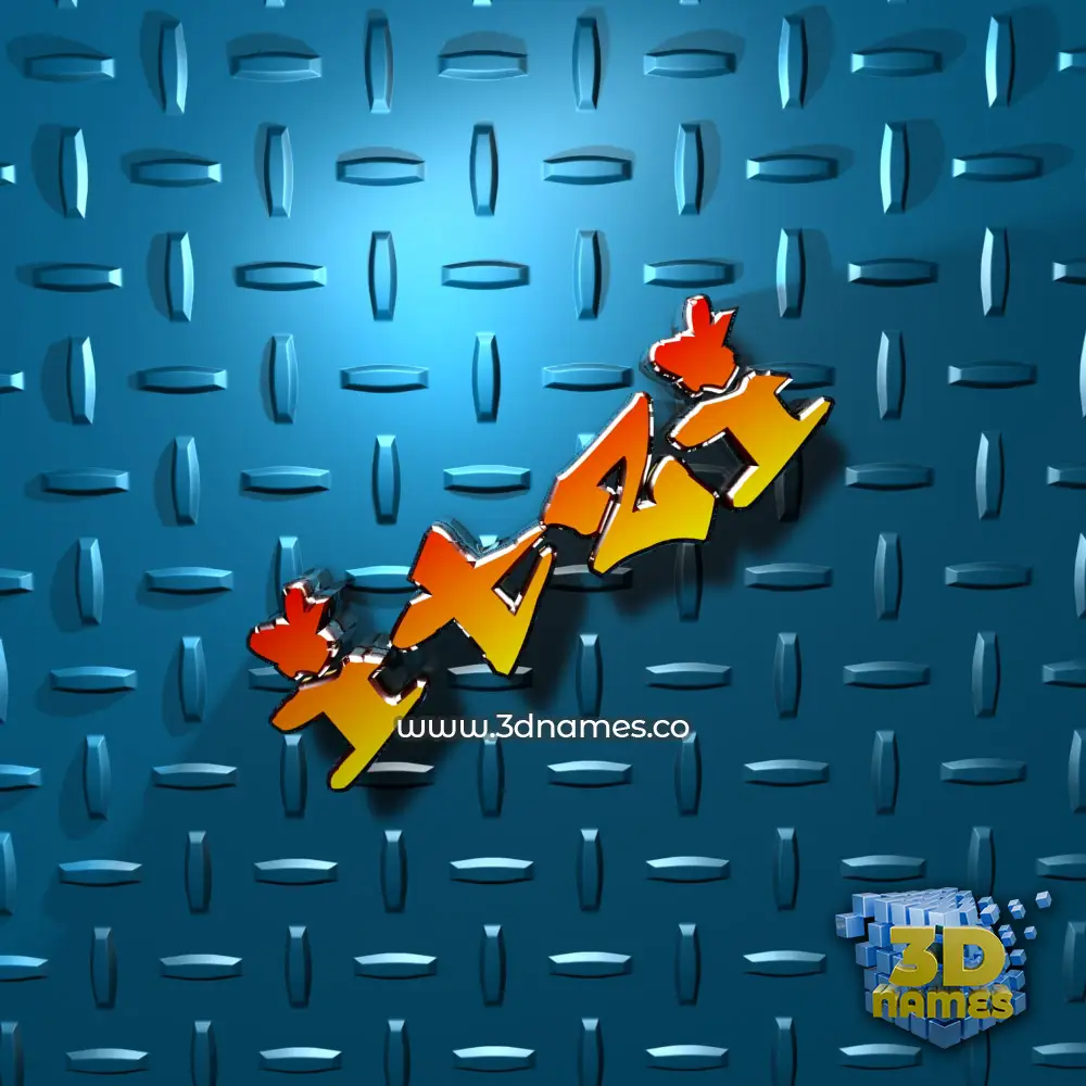 itzi in Grid Style style - 3D name wallpaper