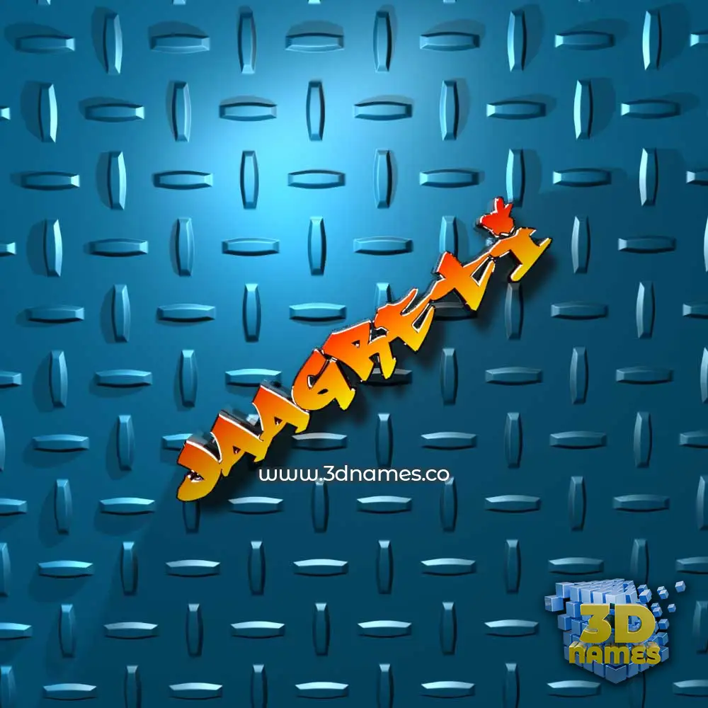 jaagreti in Grid Style style - 3D name wallpaper