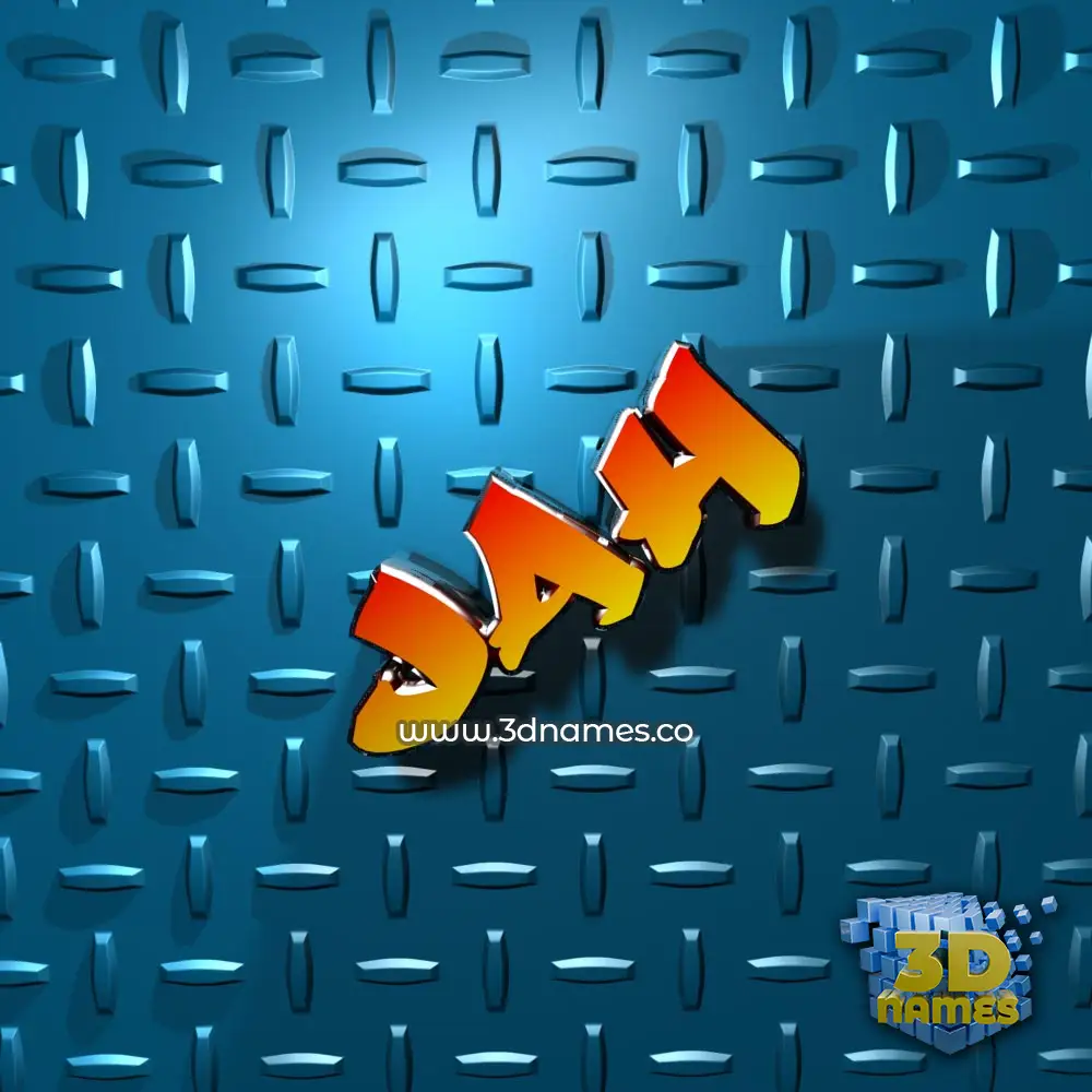 jah in Grid Style style - 3D name wallpaper