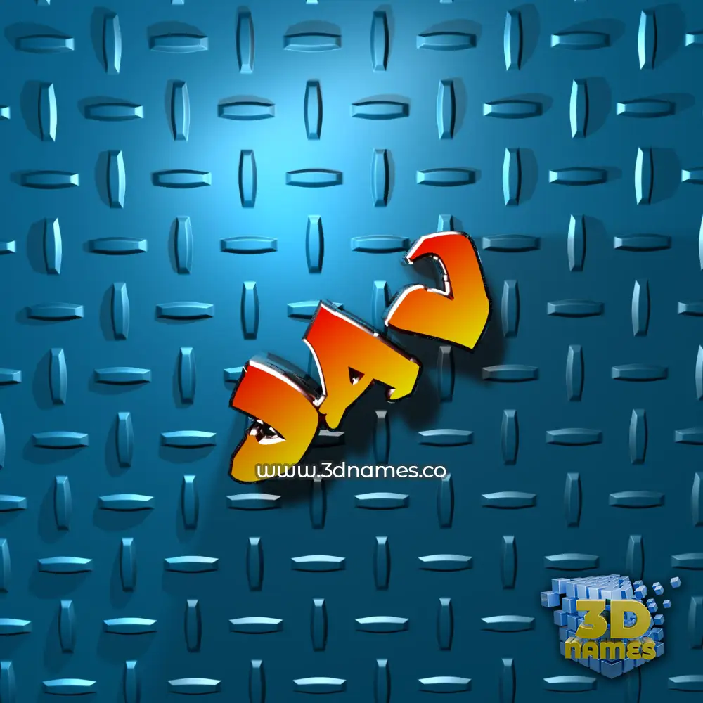 jav in Grid Style style - 3D name wallpaper