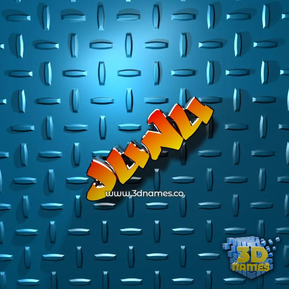 junu in Grid Style style - 3D name wallpaper