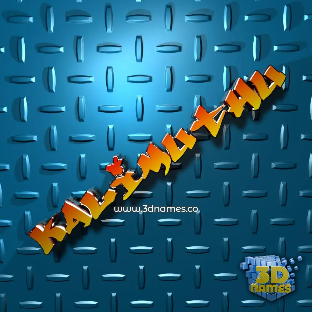 kalimuthu in Grid Style style - 3D name wallpaper
