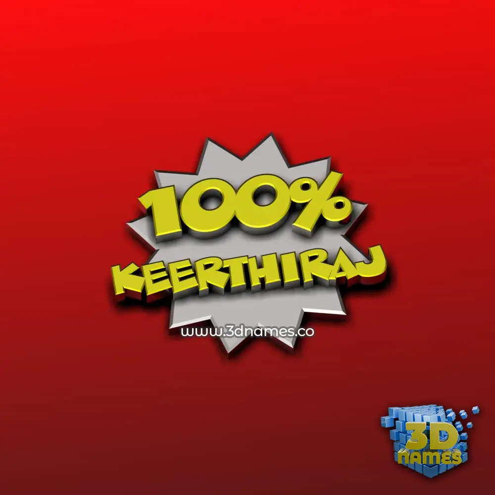 keerthiraj in Grid Style style - 3D name wallpaper