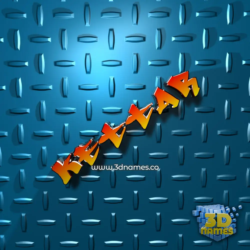 kettar in Grid Style style - 3D name wallpaper