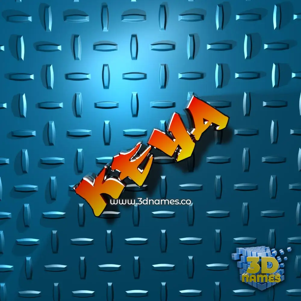 keya in Grid Style style - 3D name wallpaper