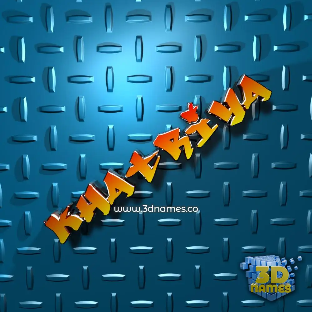 khatriya in Grid Style style - 3D name wallpaper