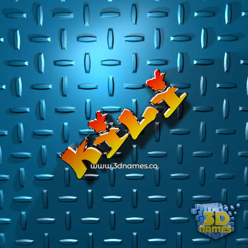 kili in Grid Style style - 3D name wallpaper