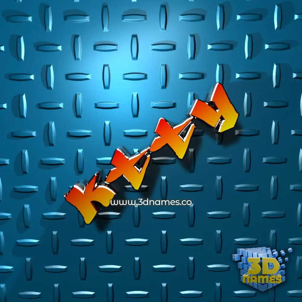 ktty in Grid Style style - 3D name wallpaper