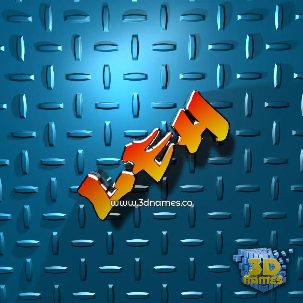 leh in Grid Style style - 3D name wallpaper