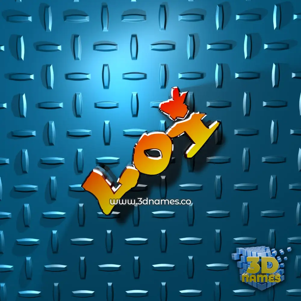 loi in Grid Style style - 3D name wallpaper