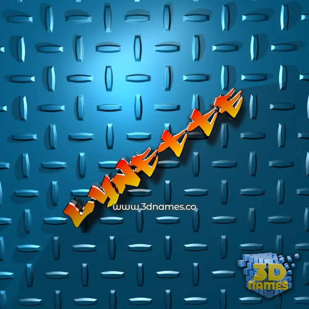 lynette in Grid Style style - 3D name wallpaper