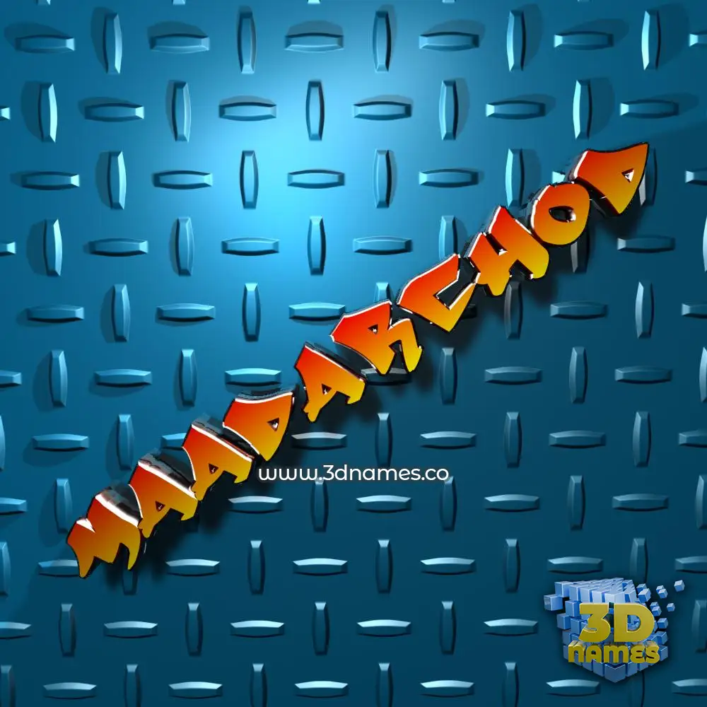 maadarchod in Grid Style style - 3D name wallpaper