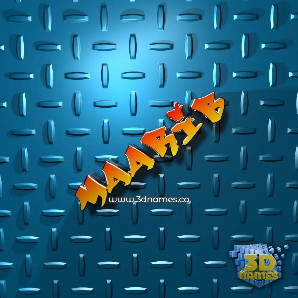 maarib in Grid Style style - 3D name wallpaper