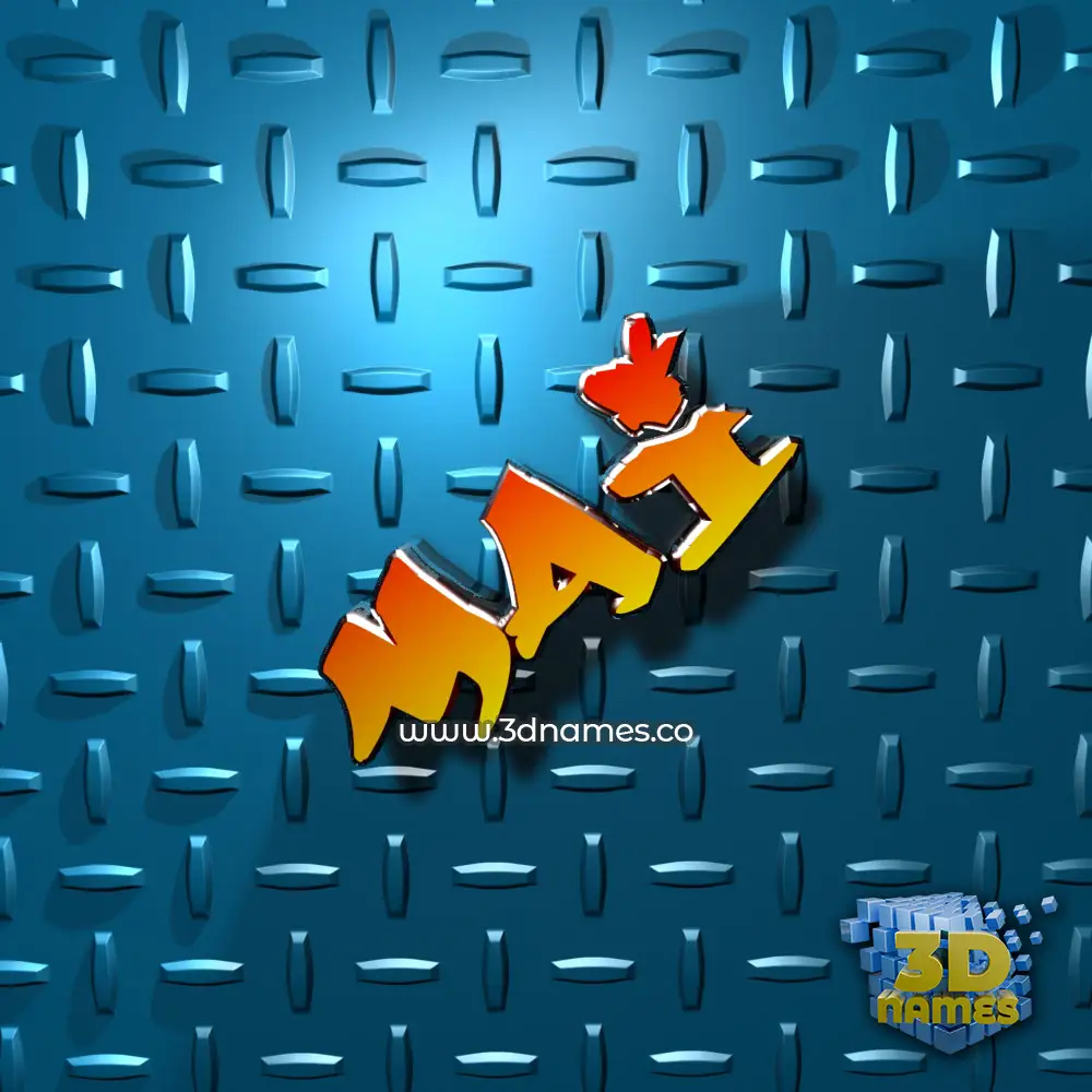 mai in Grid Style style - 3D name wallpaper